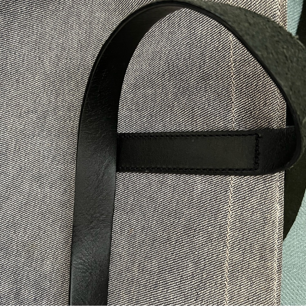 Everlane Twill Zip Tote Grey - Picture 2 of 12